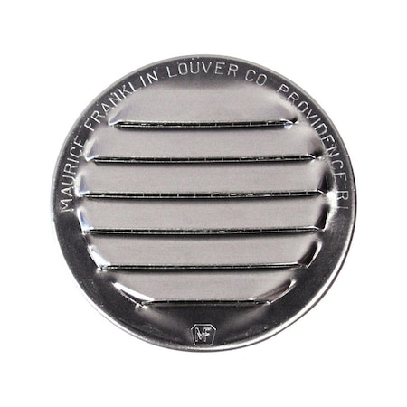 Maurice Franklin Lou Maurice Franklin Louver 1 in. W X 1 in. L Bright Silver Aluminum Mini Louver RL-100  1